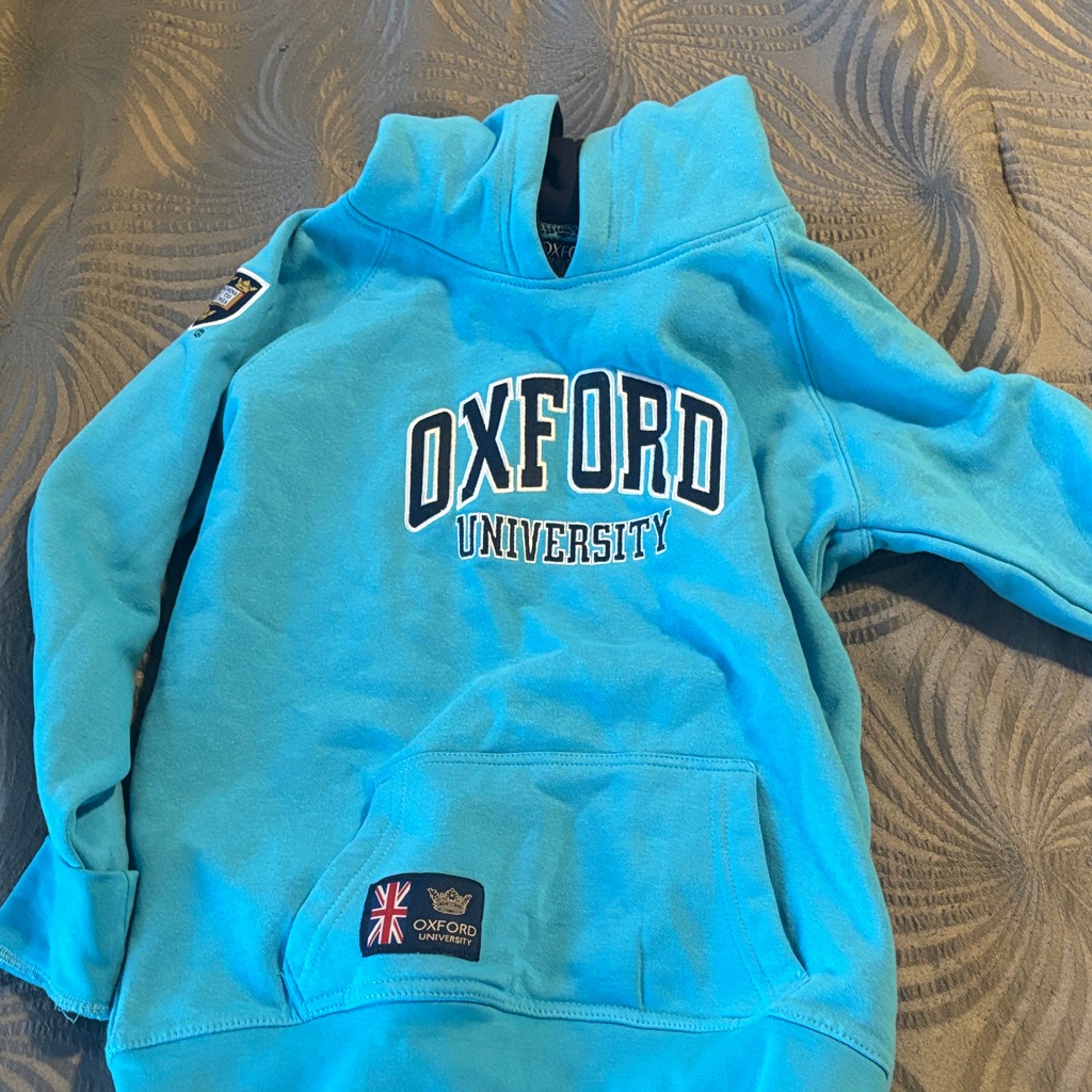 Oxford University Kids Blue Hoodie